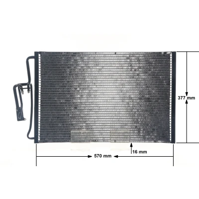 Billede af MAHLE ORIGINAL AC 335 000S Kondensator uden tørrer 548