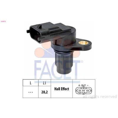 Billede af FACET 9.0806 Impulsensor CITROËN: C3 II, C4 II Cactus, C1 PEUGEOT: 208 I Hatchback