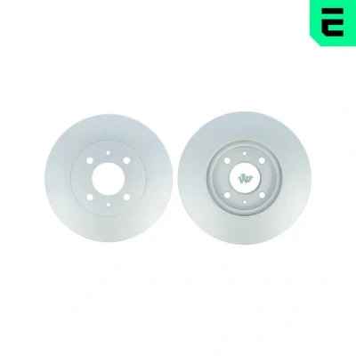 Billede af OPTIMAL BS 8550C Bremseskiver foraksel 256 22 4/6 ventileret coatet KIA: RIO 3, 2, HYUNDAI: i20 I Hatchback, ACCENT 3