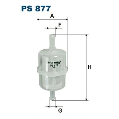 Billede af FILTRON PS 877 Brændstoffilter Ledningsfilter 8 IVECO: DAILY 3