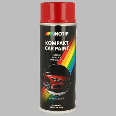 Billede af MOTIP 41410 Auto kombinationslak 400ml spraydåse Rød Waxcoating black 500 ml