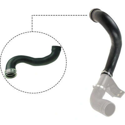 Billede af GATES 09 0829 Trykslange Polykloropren (Neopren) MERCEDES BENZ: Sprinter 4 T Van, Ladvogn/Chassis