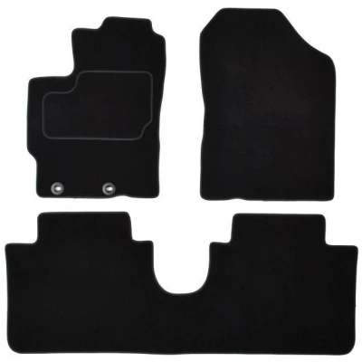 Billede af MAMMOOTH A041 TOY385 PRM 01 Gulvmåttesæt Tekstil foran og bagved 3 sort TOYOTA: Yaris III Hatchback