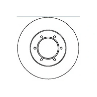 Billede af MAPCO 15281 Bremseskiver foraksel 258 26 6 ventileret