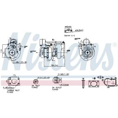 Billede af NISSENS 93724 Turbolader pneumatisk