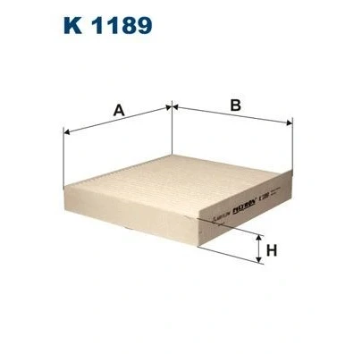 Billede af FILTRON K 1189 Kabinefilter Partikelfilter 212 199 30 ALFA ROMEO: 159 Sportwagon, Sedan