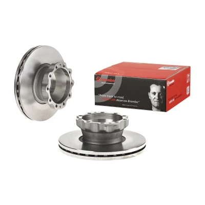 Billede af BREMBO 09.B562.10 Bremseskiver 335 34 10 indvendigt ventileret højkarboniseret