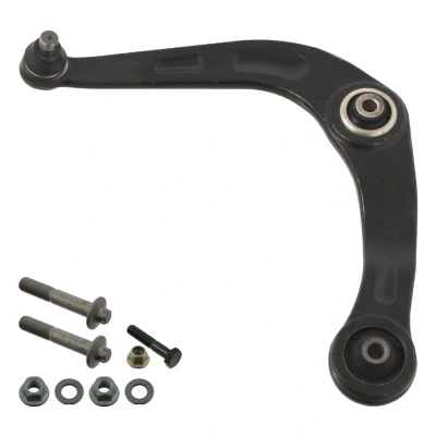 Billede af FEBI BILSTEIN 40791 Bærearm med add on materiale venstre foraksel, nede krydsarm Stålgods PEUGEOT: 206+ Hatchback, 206 SW