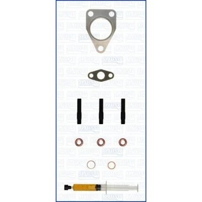 Billede af AJUSA JTC11424 Montagesæt, lader with studs, syringe oil med pakninger monteringsvejledning