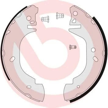 Billede af BREMBO S 24 523 Bremsebakker 254 52