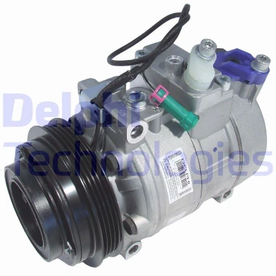 Billede af DELPHI TSP0159333 Kompressor Denso 7SBU16C PAG 46 med kompressorolie AUDI: A4 B7 Avant, B5 Sedan, B6 VOLKSWAGEN: Passat Variant