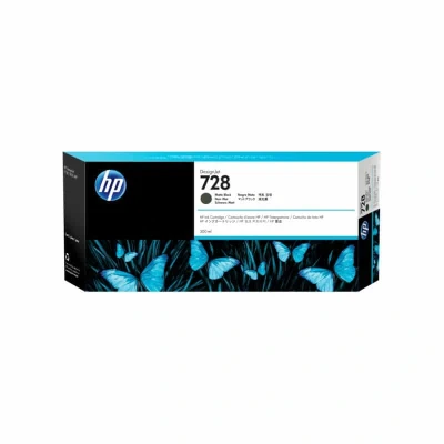 Billede af HP 728 Black Original Blækpatron 300 ml