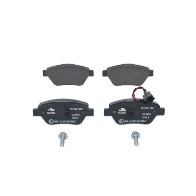 Billede af ATE 13.0460 3982.2 Bremseklodser Inkl. slidadvarselskontakt med bremsecaliperskruer FIAT: BRAVO 2, Stilo Hatchback, Multi Wagon