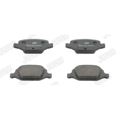 Billede af JURID 573019J Bremseklodser Ikke forberedt til slidindikator uden tilbehør FIAT: 500 Hatchback, Panda II Punto Hatchback