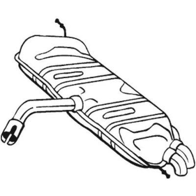 Billede af BOSAL 233 179 Lydpotte VOLKSWAGEN: Golf Plus / Crossgolf, 5
