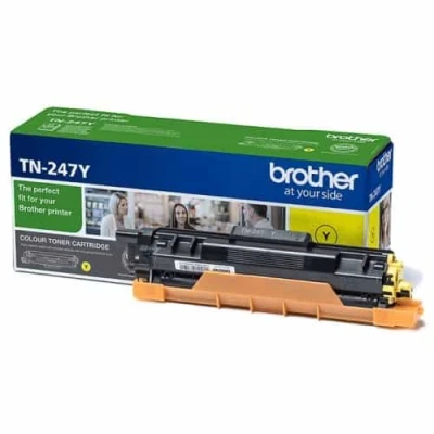 Billede af Brother TN247 Yellow Original Toner 2.300 Sider