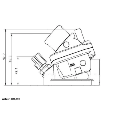 Billede af WAHLER 4818.90D Termostat 90 med pakning VOLVO: V50, XC90 I, S40 II