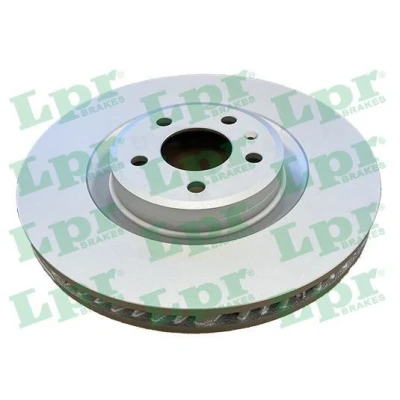 Billede af LPR P2026VR Bremseskiver 350 34 5 indvendigt ventileret coatet PORSCHE: Macan