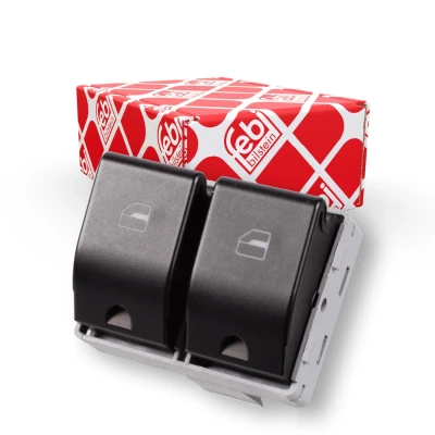 Billede af FEBI BILSTEIN 170147 Kontakt, rudehejs Dørbeklædning, i førerside VOLKSWAGEN: Polo IV Hatchback, Fox Hatchback