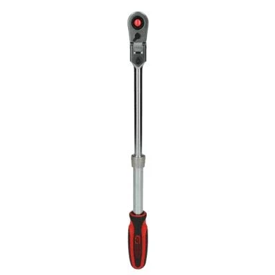 Billede af KS TOOLS 914.3820 Omskiftelig skralde 72 10 (3/8&quot;) med vinkelled Krom vanadium stål