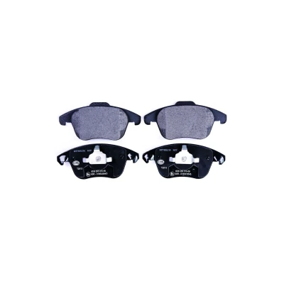 Billede af HELLA 8DB 355 015 561 Bremseklodser Ikke forberedt til slidindikator PEUGEOT: 208 I Hatchback, 207 SW, CITROËN: C4 Grand Picasso