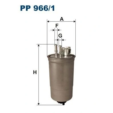 Billede af FILTRON PP 966/1 Brændstoffilter Ledningsfilter 8