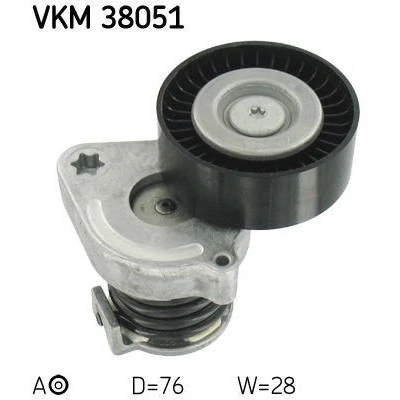 Billede af SKF VKM 38051 Strammehjul MERCEDES BENZ: E klasse T modell, Sprinter 3 Van, SLK