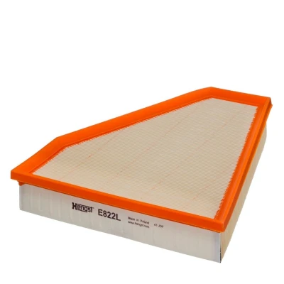 Billede af HENGST FILTER E822L Luftfilter 50 264 268 Filterindsats BMW: 3 Touring, Sedan, Coupe