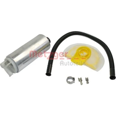 Billede af METZGER 2250257 Brændstofpumpe elektrisk uden holder med filter AUDI: A4 B5 Avant, Sedan, A6 C5 Sedan