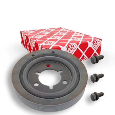Billede af FEBI BILSTEIN 36886 Remskive Krumtapaksel 6PK 148 5 med skruer