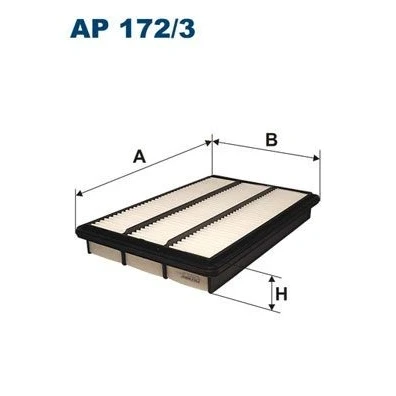 Billede af FILTRON AP 172/3 Luftfilter 47 237 360 Filterindsats MITSUBISHI: PAJERO 4, 3