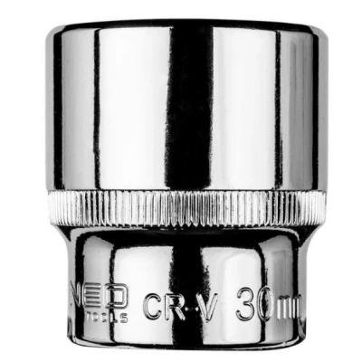 Billede af NEO TOOLS 08 430 Skraldenøgleindsats (Hexagon) 1/2 30 mm Krom vanadium stål Sekskant