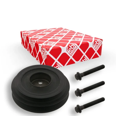 Billede af febi BILSTEIN 36626 Remskive Krumtapaksel 9PK 145 6 med skruer Plus