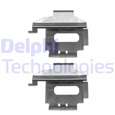 Billede af DELPHI LX0369 Tilbehørssæt, skivebremsebelægning MERCEDES BENZ: Vito Bus, G klasse SUV, Van, VOLKSWAGEN: LT 28 35 II Bus