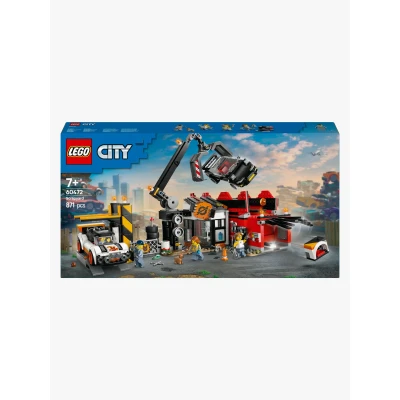 Billede af LEGO City 60472 Skrotplads med biler