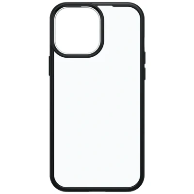 Billede af OtterBox React PC Back Cover Transparent Sort Apple iPhone 13 Pro Max