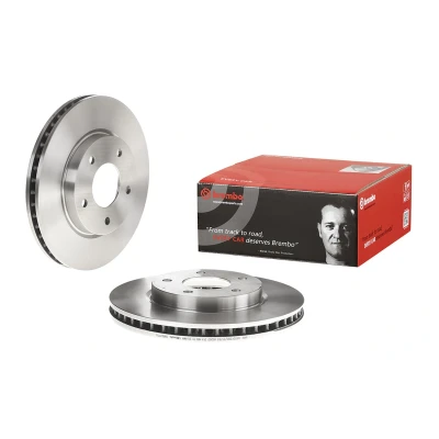 Billede af BREMBO 09.B647.10 Bremseskiver 276 26 5 indvendigt ventileret MITSUBISHI: Lancer 8 Limousine,