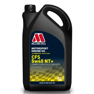 Billede af Millers Oils Motorsport CFS NT+ 5W 40 5l Motorolie 7963 5 VOLKSWAGEN: Polo V Hatchback, up! Golf 7, AUDI: A4 B8 Avant, A6 C7 Avant