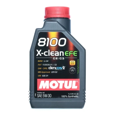Billede af Motul X CLEAN EFE 5W 30 1l Motorolie 107210 BMW: 5 Touring, 3 Sedan, 1 Hatchback, MERCEDES BENZ: C klasse T modell, modell