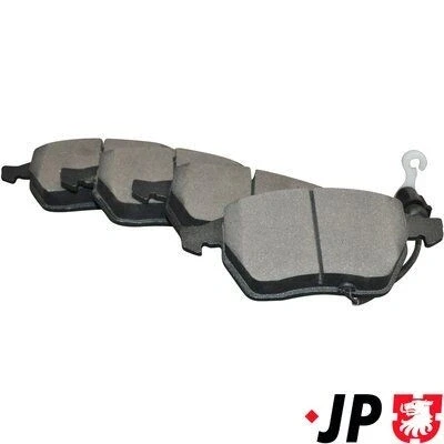 Billede af JP GROUP 1163605210 Bremseklodser foraksel med indbygget slid advarselskontakt VOLKSWAGEN: GOLF 4, Polo IV Hatchback, 3, AUDI: TT Coupe