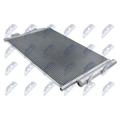 Billede af NTY CCS DW 001 Kondensator med tørrer Aluminium 600 R 134a CHEVROLET: Aveo Hatchback
