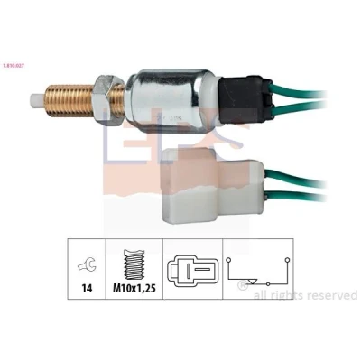 Billede af EPS 1.810.027 Bremselyskontakt mekanisk M10x1,25 Made in Italy OE Equivalent