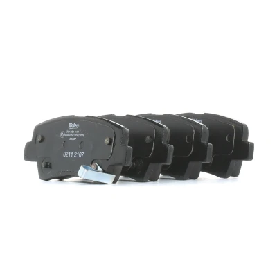 Billede af VALEO 301301 Bremseklodser FIRST bagaksel Inkl. slidadvarselskontakt med anti knirke plade KIA: RIO 3, 3 Stufenheck, Optima / K5