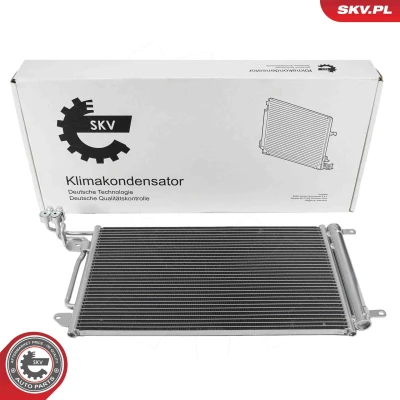 Billede af ESEN SKV 86SKV012 Kondensator med tørrer Aluminium 610mm VOLKSWAGEN: Polo V Hatchback, SKODA: Fabia 2