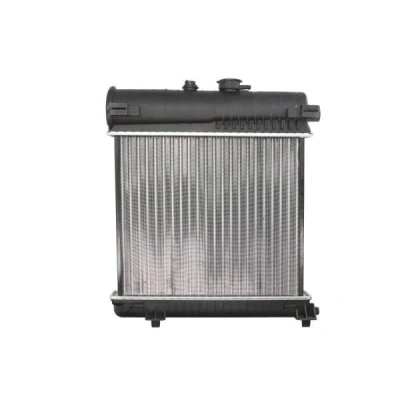 Billede af THERMOTEC D7M060TT Radiator Aluminium, plastik til køretøjer uden klimaanlæg 358 428 32 Manuelt/automatisk gear Mekanisk fuget køleripper