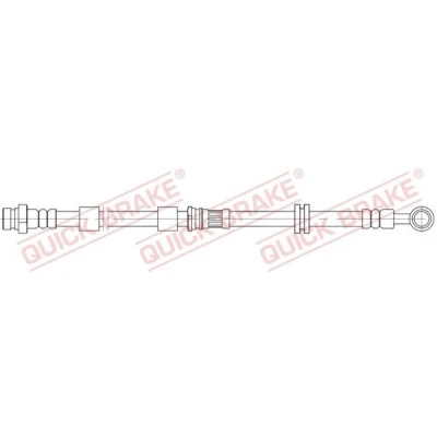 Billede af QUICK BRAKE 58.891 Bremseslange 615