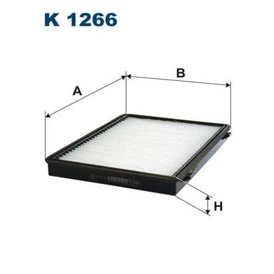 Billede af FILTRON K 1266 Kabinefilter Partikelfilter 276 206 27 CHEVROLET: Captiva