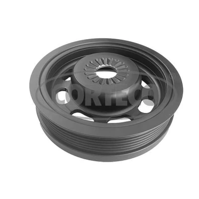 Billede af CORTECO 49487436 Remskive Krumtapaksel 6PK 135,15 5 afkoblet, med monteringsvejledning VOLKSWAGEN: Scirocco III, Golf 7, 7 Variant, SEAT: Ibiza 4