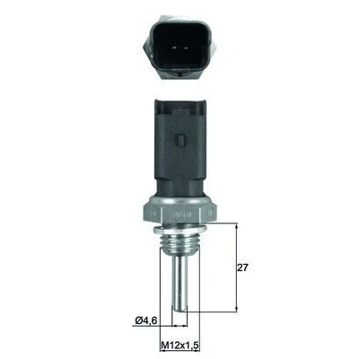 Billede af MAHLE ORIGINAL TSE 25 Kølevæsketemperatur Sensor med pakning FIAT: Punto II Hatchback, FORD: KA Hatchback