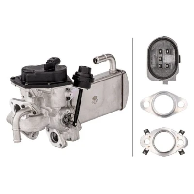 Billede af HELLA 6NU 358 167 041 EGR Modul med pakninger, køler ventil VOLKSWAGEN: Multivan 5 (7HM